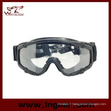 Tacitcal lunettes de protection Airsoft Goggle PC lunettes noir lunette de protection balistique